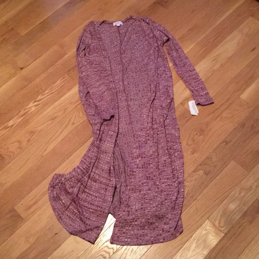 NWT LuLaRoe Sarah Duster Cardigan size small